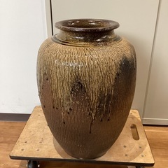 陶器製大甕【町田市再生家具】　250788の画像