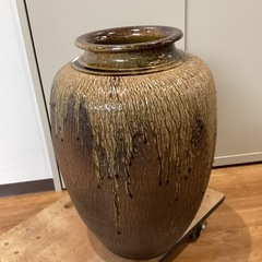 陶器製大甕【町田市再生家具】　250788の画像