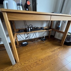 【引き取り希望】 無印テーブルの画像