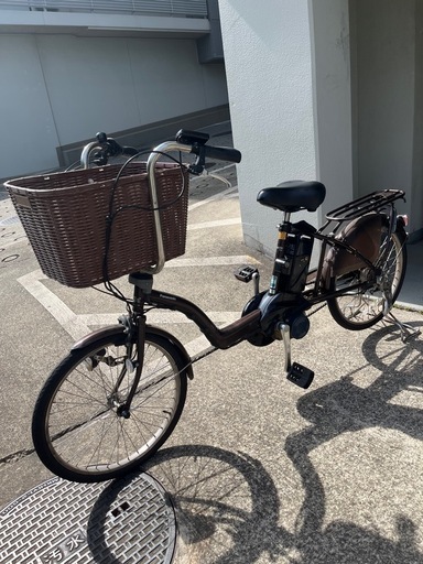 【6/21.22お渡し限定お値下げ中】Panasonic電動アシスト自転車 ギュットミニ（ブラウン）