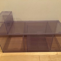 オーバーフロー水槽用濾過槽 W750 D300 H300