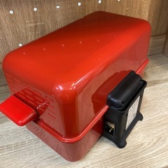 8/19値下げしました！❤️大特価❤️BRUNO トースター BOE033 レッド ブルーノ グリル 電源コード付き NO.6246の画像