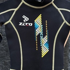 ウェットスーツ子供用 3mm サーフィンフルスーツバック ジップネオプレーン　xxsの画像