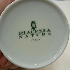 0614-039 PIACENZA NATURA 犬のカップ・ソーサーセットの画像