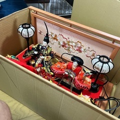 ひな人形2段の画像