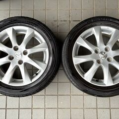 ★中古★軽自動車用ホイールセット★ENKEI製★165/60R15　4.5～5分山の画像