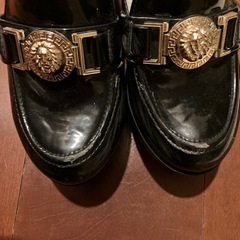 厚底ローファー チャンキーヒールの画像