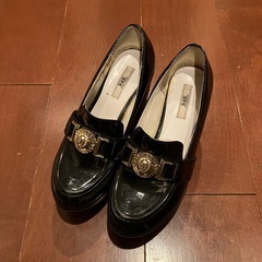 厚底ローファー チャンキーヒール