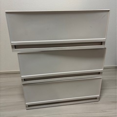 リブウェル　日本製 収納ケース 3個セット　引き出し の画像