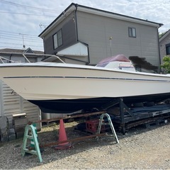 プレジャーボートニッサンFR710T 23f船体のみ