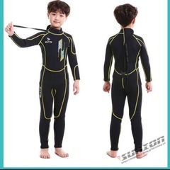 ウェットスーツ子供用 3mm サーフィンフルスーツバック ジップネオプレーン　xxsの画像