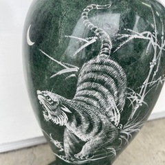 0086 気壮山河　大理石 花瓶の画像