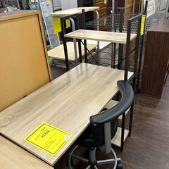 ★ジモティー割あり★ﾗｯｸ付ﾃﾞｽｸ/クリーニング済みHG-6063