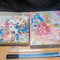 【お値下げ】プリキュア　パズルとおもちゃセットの画像
