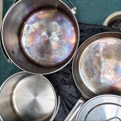 キャプテンスタッグ CAPTAIN STAG ラグナステンレスクッカーL　収納袋の画像