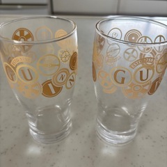 藤井フミヤデザイングラス ギネスビール 2個セット