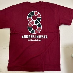 ヴィッセル神戸イニエスタTシャツの画像