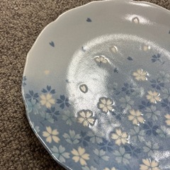 花のうつわ　小野小町　桜模様皿の画像