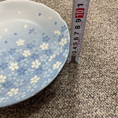 花のうつわ　小野小町　桜模様皿の画像