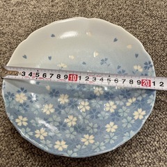 花のうつわ　小野小町　桜模様皿の画像