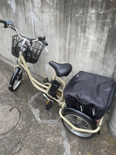 一流の品質 ベージュ MIMUGO 三輪電動アシスト自転車：訳あり 関内の (みい) 自転車本体