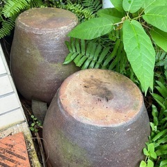 植木鉢、ガーデンテーブル、レンガ差し上げます