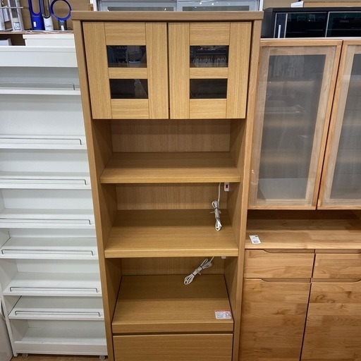 レンジボード　2枚扉　ナチュラル