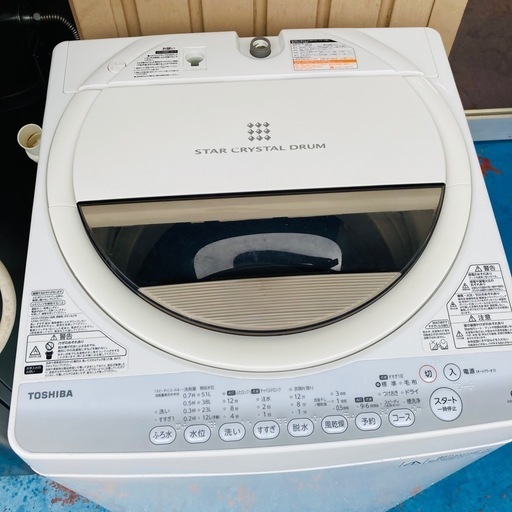 ⭐️激安⭐️TOSHIBA 洗濯機　6.0kg