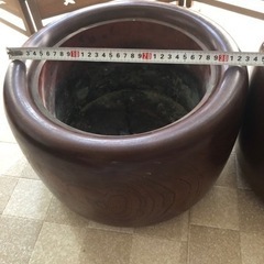 火鉢　2個セット　大きいの画像