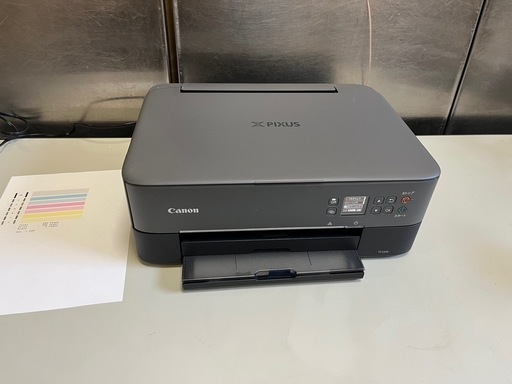 CANON カラーインクジェットプリンター TS5330 複合機 ブラック 動作確認済 スマホからの印刷のしやすいエントリーモデル 印字290枚 中古品 ③