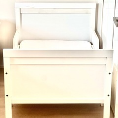 IKEA 伸長式キッズベッド SUNDVIK セットの画像