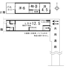 ★ 仲介手数料ゼロ物件 ★ 広々55㎡以上 ★ 背戸口2丁目貸家...
