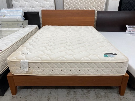 【愛品館 江戸川店 】 シンプルフレーム ダブルベッド ACTUS（アクタス）