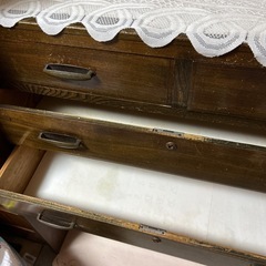 木製タンス　レトロの画像
