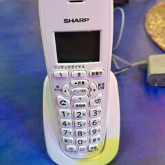 SHARP JD-G57　 デジタルコードレス電話　子機付きの画像