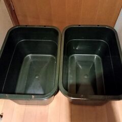 28日夕方のお取引で500円引き　80リットルタライ水抜き付き＋36型角形タブ2個セット　メダカにの画像