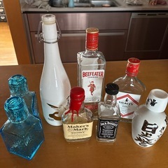 お酒　空き瓶