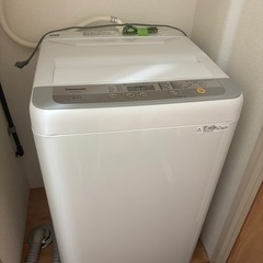 洗濯機　
2018年製　パナソニック