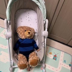 ベビーベッド 角度調節可能の画像