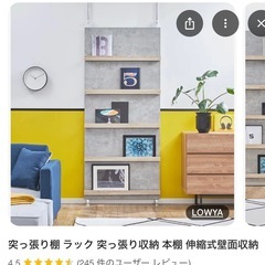 LOWYA 突っ張り収納　ラック