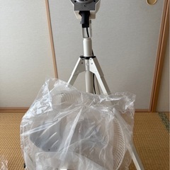 三脚折り畳み式アルミ工業扇