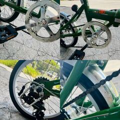 【❗️✨コンパクト収納可✨❗️】FIATロゴ入り✨コンパクト自転車🚲 14.5インチ✨ 折りたたみ式❗️の画像