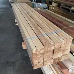 杉　45×45×3010mm 60本（6本/束×10束）　20,000円(333.3円/束
）の画像