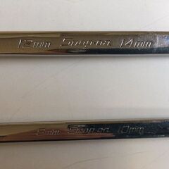 【4本セット/美品】　Snap-on/スナップオン　オフセットメガネレンチ　①XBM810A　②XBM1214A　③XBM1417A　④XBM1719Aの画像