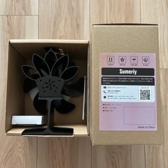 【新品未使用】sumeriy ストーブファンの画像