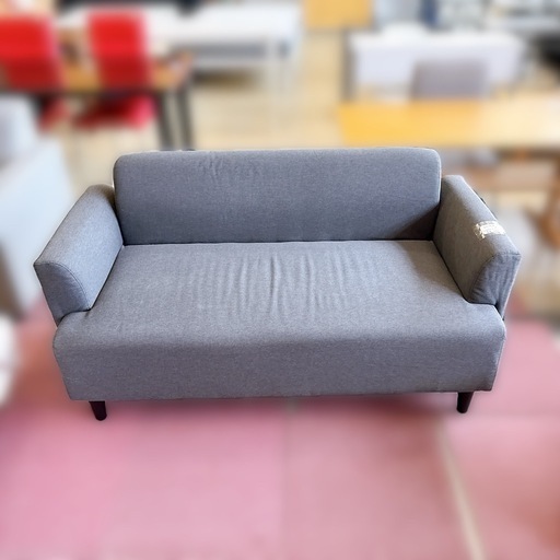 IKEA 2人掛け ソファ グレー系