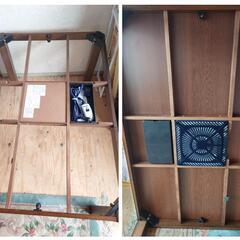 ★4人用 ダイニングこたつテーブル 【だんらん135】135×90cm 2020年製★テーブルマット付き  家具調コタツ ダイニングこたつ 概ね美品 脚取外し可の画像