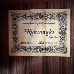 レイモンド Raimundo ガットギター クラシックギター スペイン 128C ハードケース付き 中古 [質イコー]の画像