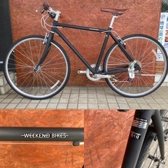 アサヒWEEKEND BIKES L700 クロスバイク 通勤・通学　街乗り　セカンドバイクとしての画像