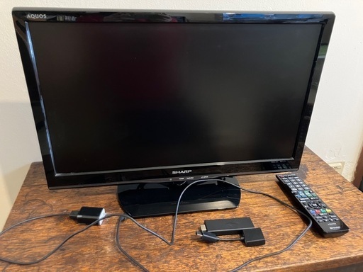 SHARP製24型テレビ firestickTV付